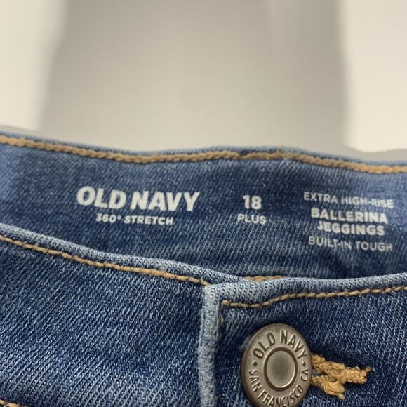 2 Pair Girls Jeggings Size 18 Plus - Picture 7 of 8